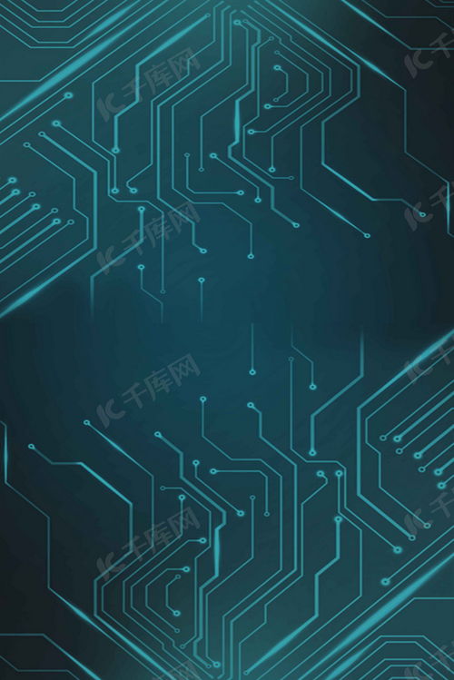 簡約大氣科技人工智能黑色機械背景圖片免費下載 千庫網