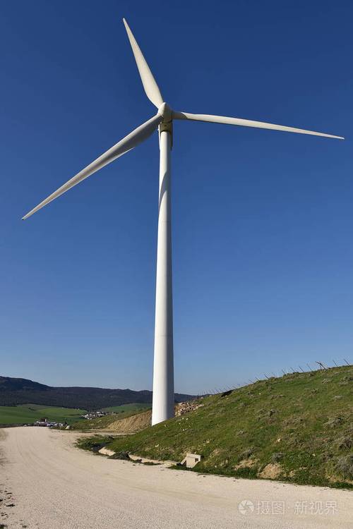 在西班牙,歐洲的風力發電機組